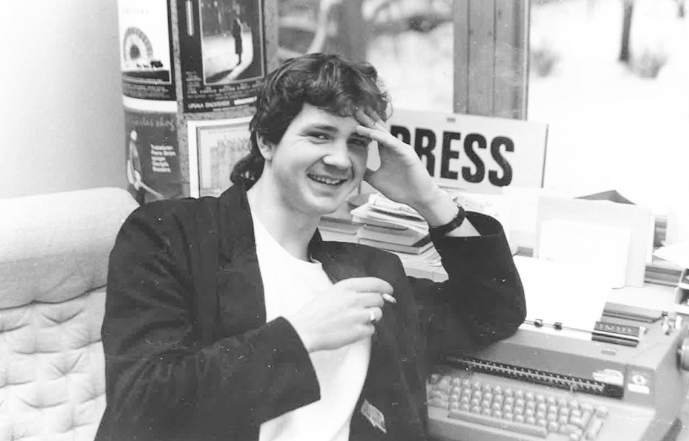 Jan Eklund på Ergoredaktionen