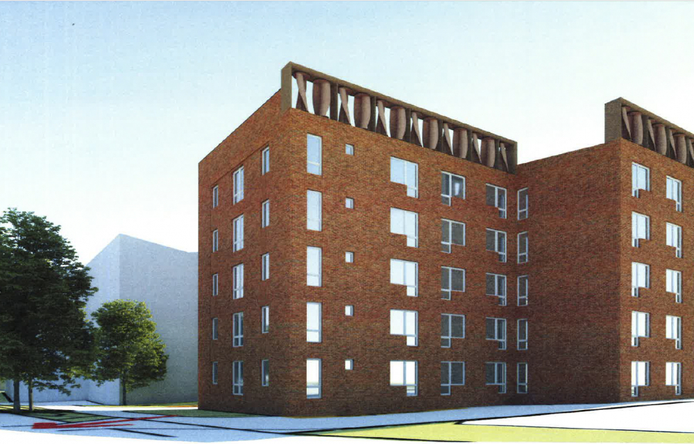 Skiss nytt hus Studentvägen