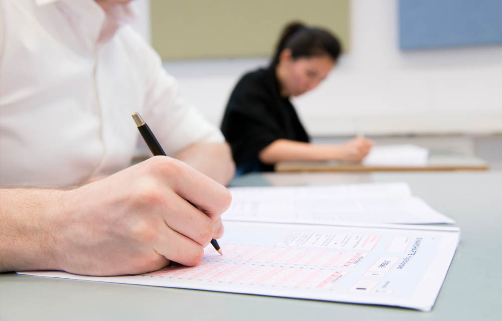 Högskoleprovet närbild