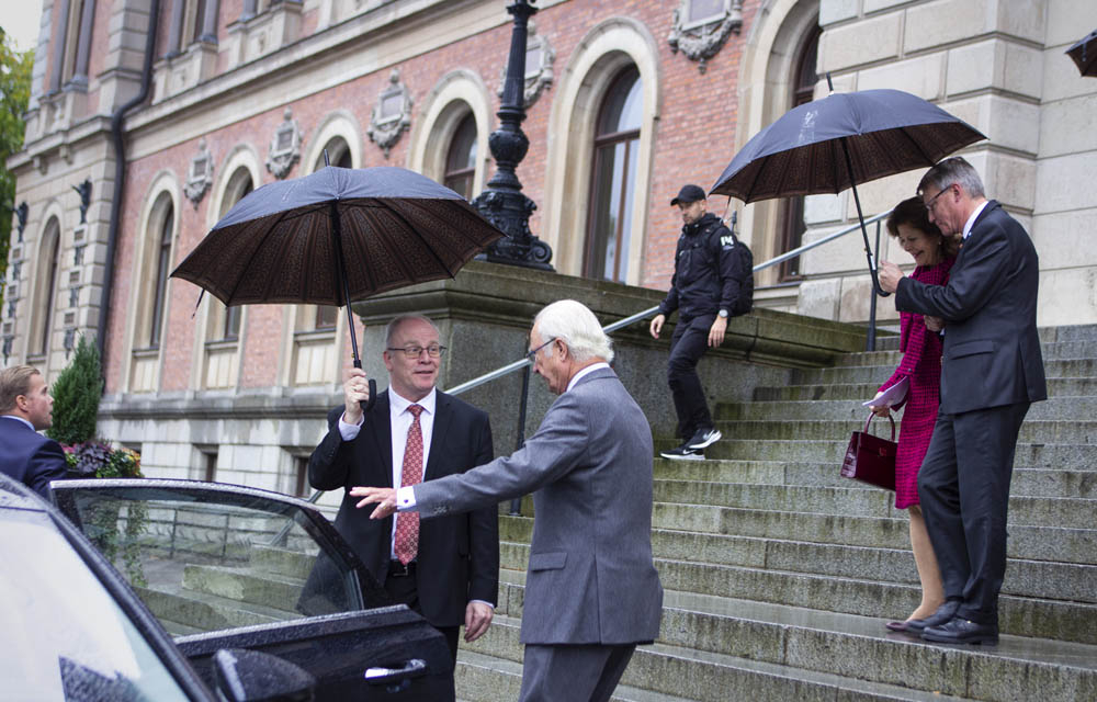 Bild kung Carl XVI Gustaf och drottning Silvia