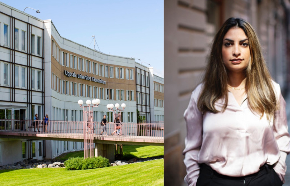 Nooshi Dadgostar på besök i Uppsala