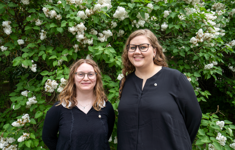 Johannah Rybrant och Elsa Ewert