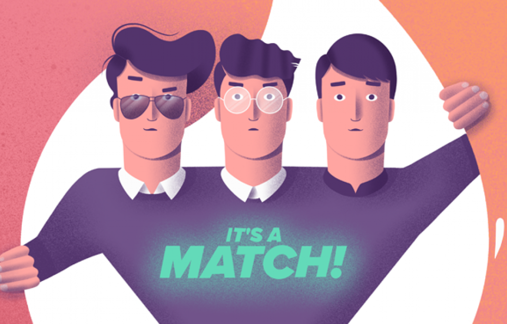 Tinder-illustration webb