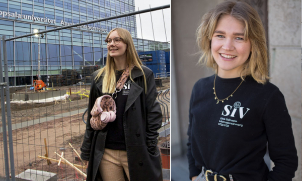 bild Maja Linderholm och Olivia Stålnacke