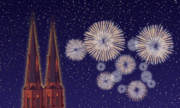 Nyår i Uppsala
